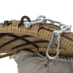 Greystone Indoor/Outdoor Wicker Hanging Chair With 8' Chain - Light Brown/Beige - Christopher Knight Home 17 Greystone Indoor/Outdoor Wicker Hanging Chair With 8' Chain - Light Brown/Beige - Christopher Knight Home -Outdoor Living Shop GUEST c0f425a7 5538 4cab afd5 ae414bbe2b67