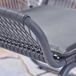 Milan 2pk Steel Club Chairs - Gray/White - Christopher Knight Home -Outdoor Living Shop GUEST c1a39142 eaf1 40d3 873f a6771e6de79a