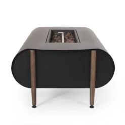 Vernon Outdoor Rectangular Fire Pit With Tank Holder - Dark Gray - Christopher Knight Home 18 Vernon Outdoor Rectangular Fire Pit With Tank Holder - Dark Gray - Christopher Knight Home -Outdoor Living Shop GUEST c36fb26a 83cb 4cec bbc1 c523ef77bf24
