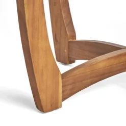 Carina Round Acacia Wood Accent Table - Teak - Christopher Knight Home -Outdoor Living Shop GUEST c5d85083 f34d 4aae afab 411c37acd16b