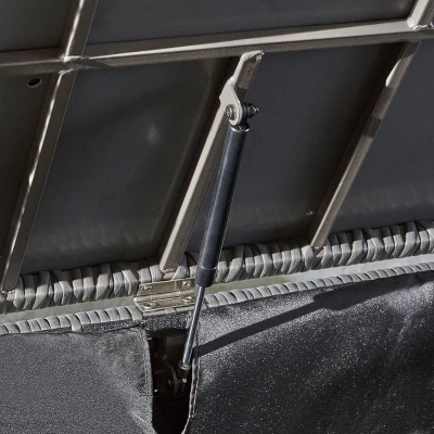 Santa Rosa Wicker Patio Storage Ottoman - Gray - Christopher Knight Home 6 Santa Rosa Wicker Patio Storage Ottoman - Gray - Christopher Knight Home - Image 4