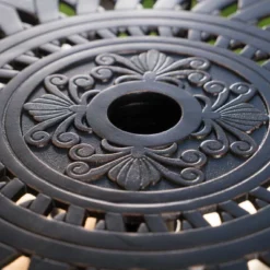 Arlana Round Cast Aluminum Bar Table - Shiny Copper - Christopher Knight Home -Outdoor Living Shop GUEST c9b597c6 13fc 4e5f aa6e 312fefa6fa69