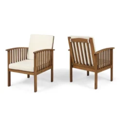Casa 2pk Acacia Club Chairs - Christopher Knight Home -Outdoor Living Shop GUEST c9fcbab1 a6d4 4185 9ae9 dcdc3a95082b