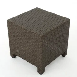 Puerta Wicker Side Table - Christopher Knight Home -Outdoor Living Shop GUEST cd23a9d7 49b6 4a28 b28b bc4afd2a8300