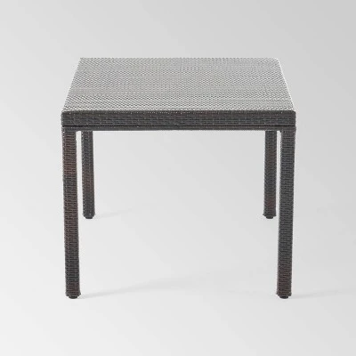 Rhode Island Rectangular Wicker Dining Table - Multibrown - Christopher Knight Home 6 Rhode Island Rectangular Wicker Dining Table - Multibrown - Christopher Knight Home - Image 4