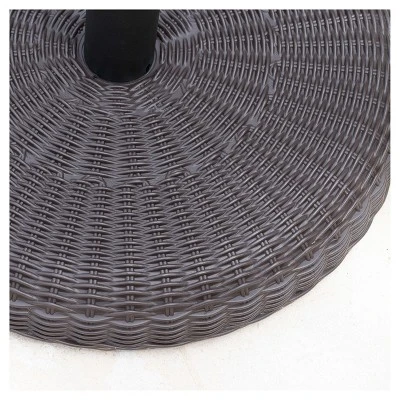 Bahulu 47lb Umbrella Base - Brown - Christopher Knight Home 3 Bahulu 47lb Umbrella Base - Brown - Christopher Knight Home
