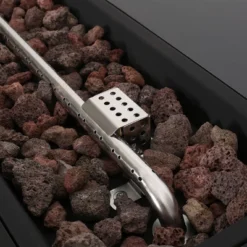 Aidan Outdoor 50000 BTU Light Weight Concrete & Ceramic Rectangular Fire Pit Light Gray - Christopher Knight Home -Outdoor Living Shop GUEST d2084c41 52c4 4c6b 9a91 62ae0b97d66b