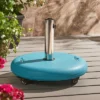 88lb Hayward Round Umbrella Base With Wheels - Christopher Knight Home -Outdoor Living Shop GUEST d31975e0 4d3a 4f28 939d 89375b249ebd