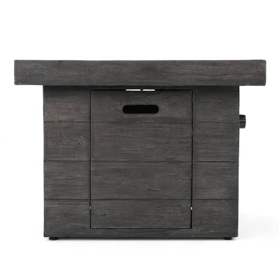 Keana 5pc Faux Rattan Club Chair & Fire Pit Chat Set - Christopher Knight Home 8 Keana 5pc Faux Rattan Club Chair & Fire Pit Chat Set - Christopher Knight Home - Image 6