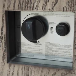 Wellington Outdoor 50000 BTU Rectangular Fire Pit Wood Pattern Brown - Christopher Knight Home -Outdoor Living Shop GUEST d3957577 1961 496c 9996 75582feac7e0 3