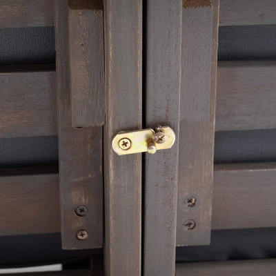 Oana 6pc Acacia Wood Patio Sectional Seating Set - Christopher Knight Home 6 Oana 6pc Acacia Wood Patio Sectional Seating Set - Christopher Knight Home - Image 4