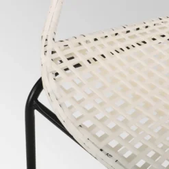 Java 3pc Faux Rattan Modern Chat Set - White - Christopher Knight Home -Outdoor Living Shop GUEST d51cf70f a7ee 492c 8b4f 74e766c1f0d2