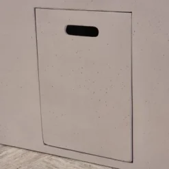 Aidan Square 31" Lightweight Concrete Gas Fire Pit - Light Gray - Christopher Knight Home -Outdoor Living Shop GUEST d63411ec b6f9 404e 9279 00489bc24b0d