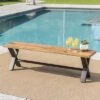 Sanibal Acacia Wood Patio Dining Bench - Brown - Christopher Knight Home 2 Sanibal Acacia Wood Patio Dining Bench - Brown - Christopher Knight Home -Outdoor Living Shop GUEST d687a27d cef6 4d3f b75a c816923a4cfe