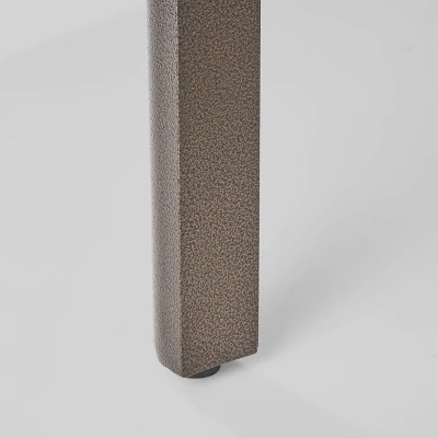 9pc Bragdon Aluminum Wicker Patio Dining Set Black - Christopher Knight Home 8 9pc Bragdon Aluminum Wicker Patio Dining Set Black - Christopher Knight Home - Image 6