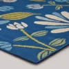 7'10" X 10' Daisy Floral Outdoor Rug Blue/Ivory - Christopher Knight Home -Outdoor Living Shop GUEST da1540a3 3de8 4a01 afaf 66109af368da