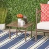 Vienne Aluminum Accent Table - Brown - Christopher Knight Home -Outdoor Living Shop GUEST da2ac6bb 0671 487f b8d3 2c07bbba045d