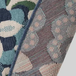 7'10" Round Kaia Medallion Outdoor Rug Blue/Green - Christopher Knight Home -Outdoor Living Shop GUEST daa0d51d 59de 4a54 a5c9 ec6cc34b52a9