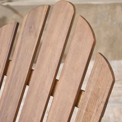 Hollywood Acacia Wood Adirondack Rocking Chair - Christopher Knight Home 4 Hollywood Acacia Wood Adirondack Rocking Chair - Christopher Knight Home - Image 2