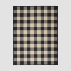 Crossroads Check Outdoor Rug Black/Ivory - Christopher Knight Home 13 Crossroads Check Outdoor Rug Black/Ivory - Christopher Knight Home -Outdoor Living Shop GUEST dd4ff8ee 9eef 47eb 90fc 8c63b982ed9f