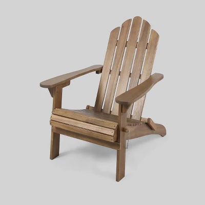 Hollywood Acacia Wood Foldable Patio Adirondack Chair - Christopher Knight Home 7 Hollywood Acacia Wood Foldable Patio Adirondack Chair - Christopher Knight Home - Image 5