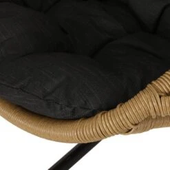 Ripley Outdoor Wicker Hanging Chair With Stand - Light Brown/Dark Gray - Christopher Knight Home -Outdoor Living Shop GUEST de5999e2 c7c2 4bcd a2d6 59a5a56e3313