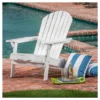 Hanlee Folding Wood Adirondack Chair - White - Christopher Knight Home