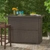 Trinidad Wicker Bar - Dark Brown - Christopher Knight Home -Outdoor Living Shop GUEST e2a17abf ddf7 46ee 810c 07c811f40c0c