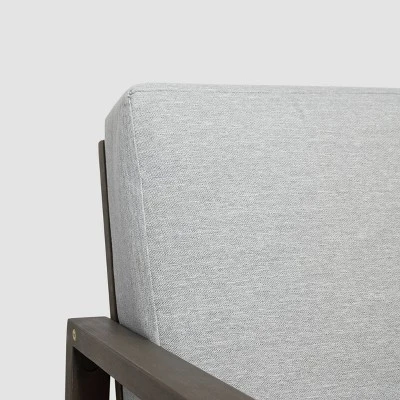 Belgian 2pc Acacia Wood Chat Set - Gray/Light Gray - Christopher Knight Home 5 Belgian 2pc Acacia Wood Chat Set - Gray/Light Gray - Christopher Knight Home - Image 3