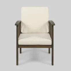 Carolina 5pc Acacia Wood Sofa Set - Gray/Cream - Christopher Knight Home -Outdoor Living Shop GUEST e51c4dfe f0fb 4a1c 97d6 f63da6e7504d