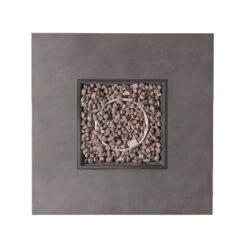 Wellington Outdoor 50000 BTU Square Fire Pit With Concrete Finish - Christopher Knight Home -Outdoor Living Shop GUEST e57a6913 9b3c 4d42 b0bc 2fe26381eac2