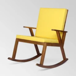 Champlain Acacia Wood Patio Rocking Chair - Christopher Knight Home -Outdoor Living Shop GUEST e65594e4 901a 4563 ae91 f605be918d13