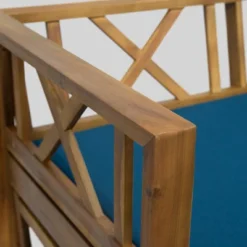 Long Beach Acacia Wood Extendable Patio Daybed Sofa Teak - Christopher Knight Home -Outdoor Living Shop GUEST eb5e3d9a 8f8a 45d4 a269 1f989f56954d