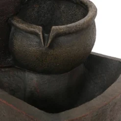 30.75" Bochas Faux Stone Fountain - Christopher Knight Home 10 30.75" Bochas Faux Stone Fountain - Christopher Knight Home -Outdoor Living Shop GUEST ec4088cc 3a22 4c6c 9039 ad24ba182833