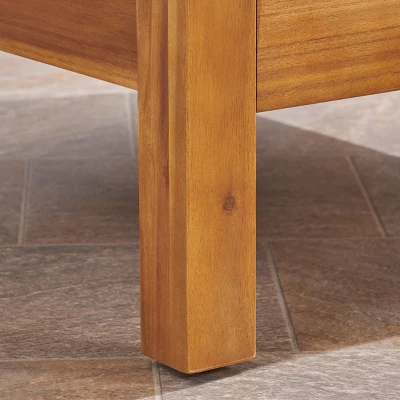 Brava Acacia Wood Club Chair - Christopher Knight Home 6 Brava Acacia Wood Club Chair - Christopher Knight Home - Image 4