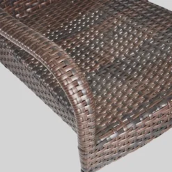 7pc Walker Acacia & Wicker Patio Dining Set Teak - Christopher Knight Home -Outdoor Living Shop GUEST edd0cf3b 939e 49ad 96bc c12dd8a4e41c