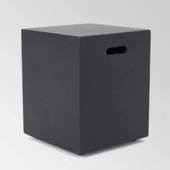 Oana 7pc Acacia V-Shaped Sectional Sofa With Fire Pit Set - Gray/Dark Gray - Christopher Knight Home 11 Oana 7pc Acacia V-Shaped Sectional Sofa With Fire Pit Set - Gray/Dark Gray - Christopher Knight Home -Outdoor Living Shop GUEST ee6ed8ff 7508 4efc a710 d9639e16f48e