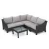 Antibes 6pc Wicker V-Shaped Sectional Sofa Set Gray/Silver - Christopher Knight Home 2 Antibes 6pc Wicker V-Shaped Sectional Sofa Set Gray/Silver - Christopher Knight Home -Outdoor Living Shop GUEST ef4f0f18 dd71 4ad0 84b2 d2e0d18d6a3b