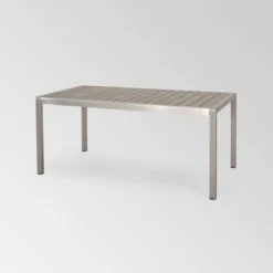 Cape Coral 3pc Aluminum Picnic Dining Set - Silver - Christopher Knight Home 8 Cape Coral 3pc Aluminum Picnic Dining Set - Silver - Christopher Knight Home -Outdoor Living Shop GUEST f01e87cb 2e49 46c0 bab9 6871f3a61006