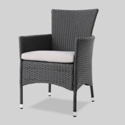 Sina 6pc Wicker And Light Weight Concrete Dining Set - Gray/Silver - Christopher Knight Home 9 Sina 6pc Wicker And Light Weight Concrete Dining Set - Gray/Silver - Christopher Knight Home -Outdoor Living Shop GUEST f064a20f 5809 49d6 a1fa 1e2afcfc2da7 3