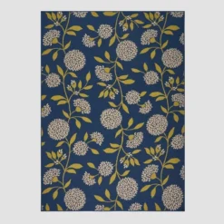 Viola Floral Outdoor Rug Blue/Green - Christopher Knight Home -Outdoor Living Shop GUEST f0a9696c 36cc 4695 bafc 183fdd9aeb6e