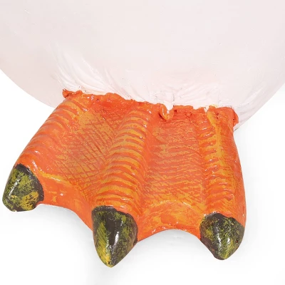 Christopher Knight Home 17" Wide Forgey Concrete Outdoor Novelty Goose Planter White/Blue 10 Christopher Knight Home 17" Wide Forgey Concrete Outdoor Novelty Goose Planter White/Blue - Image 8