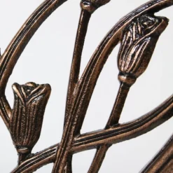 Nassau 3pc Cast Aluminum Patio Bistro Set - Brown - Christopher Knight Home -Outdoor Living Shop GUEST f104ca41 bc07 48b9 802e 271958ddf749