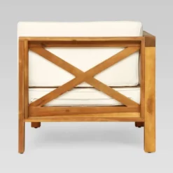 Brava 4pc Acacia Modular Sofa And Table Set - Teak/Beige - Christopher Knight Home 10 Brava 4pc Acacia Modular Sofa And Table Set - Teak/Beige - Christopher Knight Home -Outdoor Living Shop GUEST f24f34f1 1677 4be5 b2fd 9af1fb3ac56e