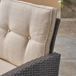 Sanger 5pc Wicker Chat Set Gray - Christopher Knight Home -Outdoor Living Shop GUEST f265da44 e239 4ad8 bc05 ee19137abfcd 1