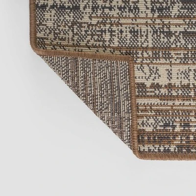 Cortez Contemporary Outdoor Rug Gray/Beige - Christopher Knight Home 5 Cortez Contemporary Outdoor Rug Gray/Beige - Christopher Knight Home - Image 3