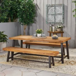 Carlisle 3pc Acacia Wood Picnic Dining Set - Christopher Knight Home 17 Carlisle 3pc Acacia Wood Picnic Dining Set - Christopher Knight Home -Outdoor Living Shop GUEST f3ff523e faf7 45f2 a091 8cfc9fe02276