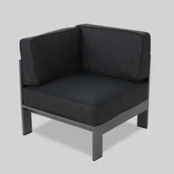 Cape Coral 5pc Aluminum Sofa Set With Cushions - Dark Gray - Christopher Knight Home 12 Cape Coral 5pc Aluminum Sofa Set With Cushions - Dark Gray - Christopher Knight Home -Outdoor Living Shop GUEST f6653ba6 8cfa 4e6e 93aa 76c583df4a5d