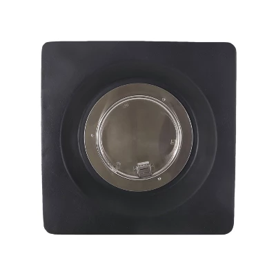 Elisson Outdoor 40000 BTU Light Weight Square Fire Pit Dark Gray - Christopher Knight Home 7 Elisson Outdoor 40000 BTU Light Weight Square Fire Pit Dark Gray - Christopher Knight Home - Image 5