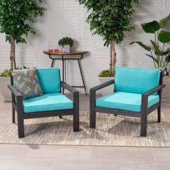 Santa Ana 2pk Acacia Wood Club Chairs - Christopher Knight Home -Outdoor Living Shop GUEST f73f29d6 e0d9 47a3 901b f70665d0f4d4